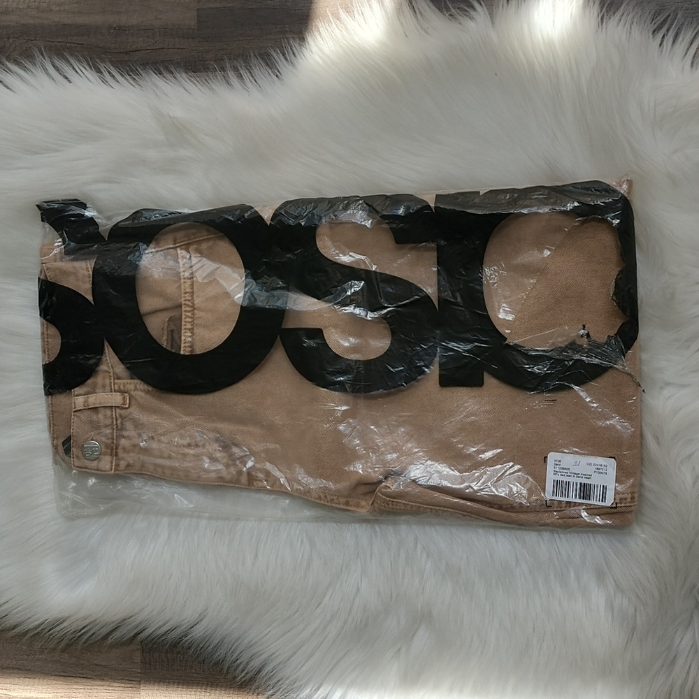 ASOS Reclaimed Vintage Inspired 90's Dad Jeans in Sand Wash W 26 NEW NWT - Picture 5 of 13